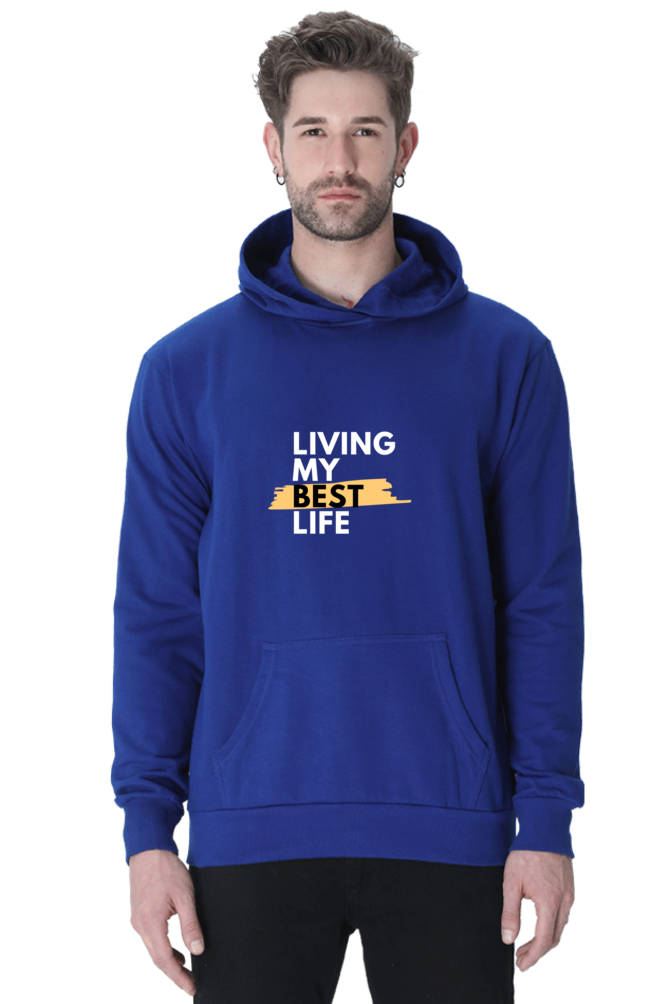 Hoodies Essential living my best life hoodies heavyweight