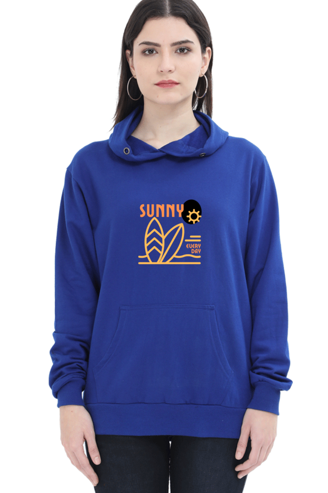 hoodies for women sunny printed hoodie