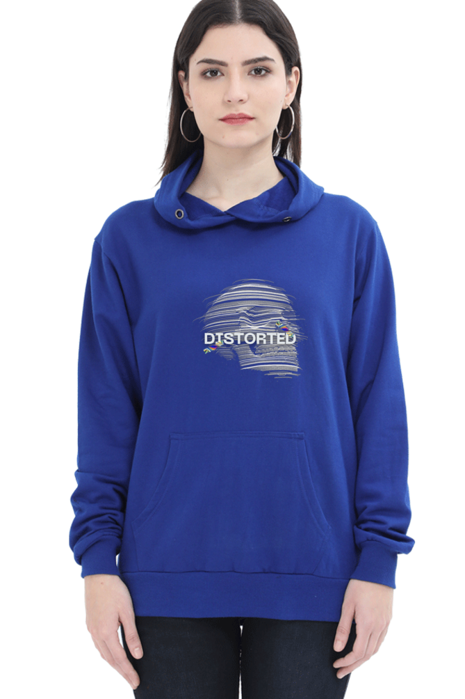 hoodies for women distorted skull hoodies for women fleece