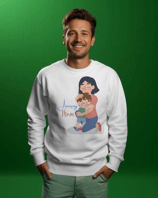 sweatshirts for men amazing mom printed sweatshirts for men