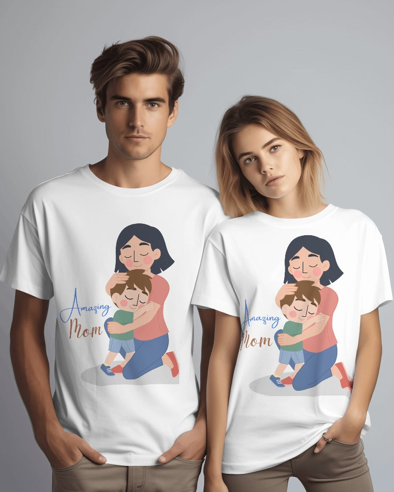 printed t shirts for women amazing mom printed t shirts white