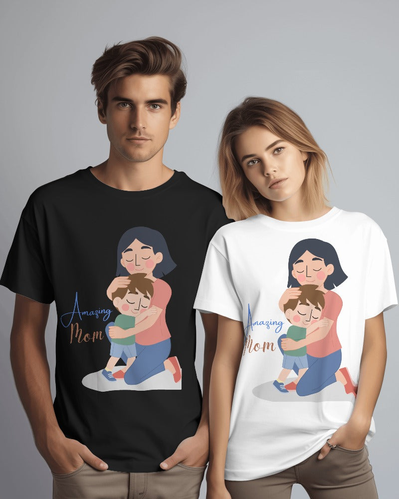 printed t shirts for women amazing mom printed t shirts white