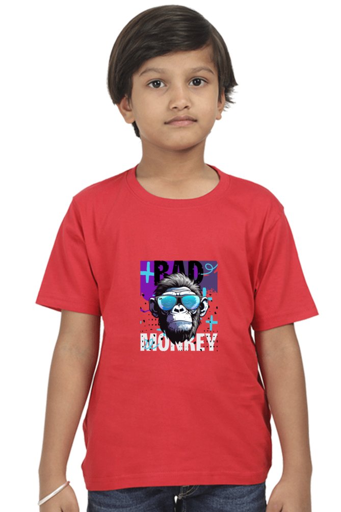 Embrace Your Style : graphic monkey printed t-shirts for boys