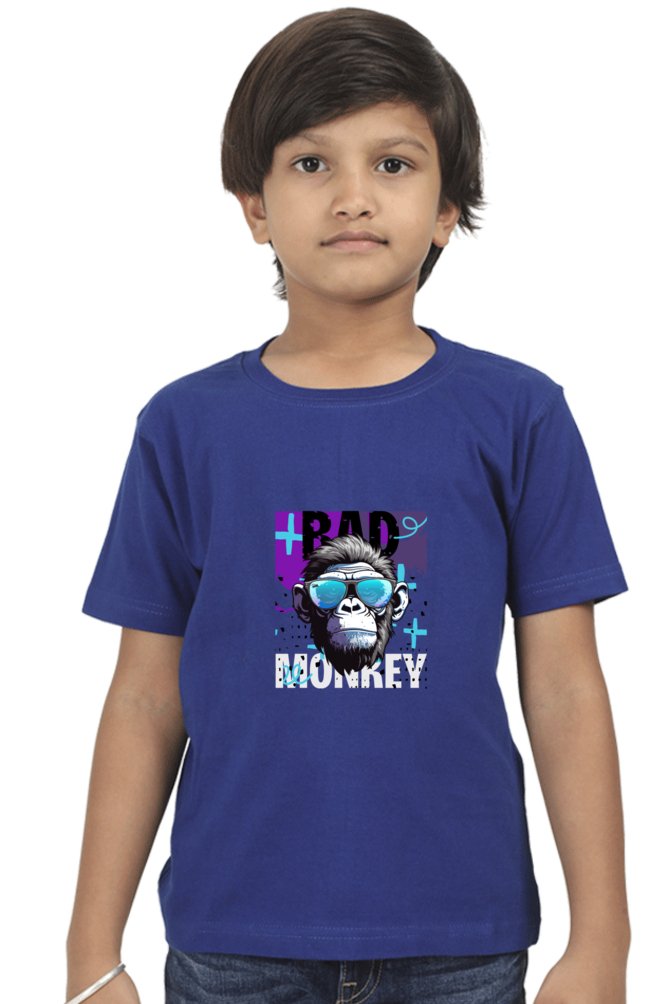 Embrace Your Style : graphic monkey printed t-shirts for boys