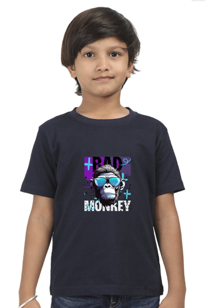 Embrace Your Style : graphic monkey printed t-shirts for boys