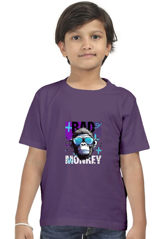 Embrace Your Style : graphic monkey printed t-shirts for boys