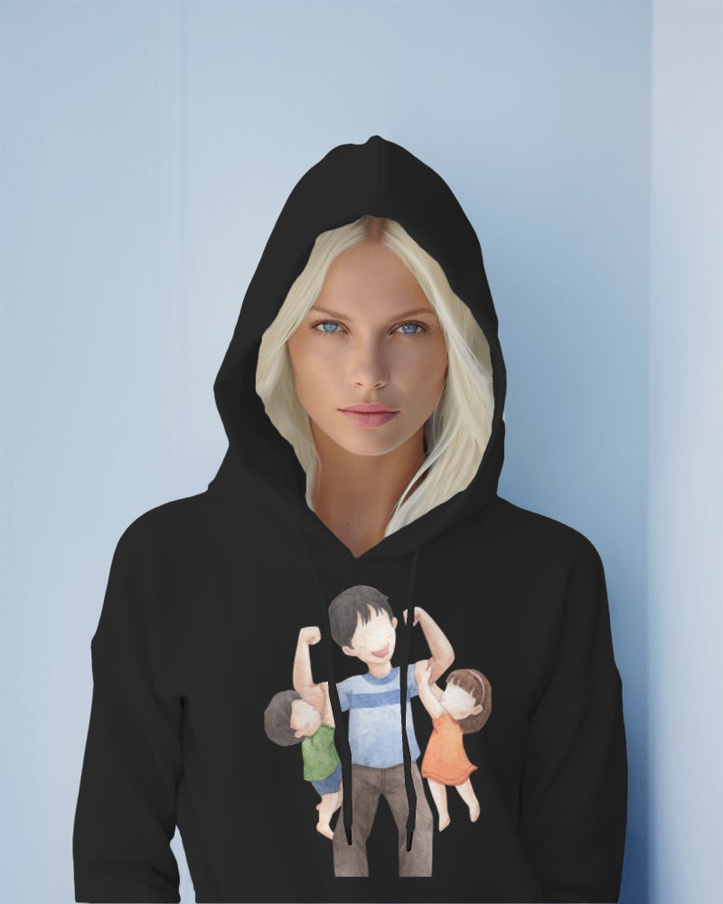 hoodies for women's dad daughter and son hoodies for women