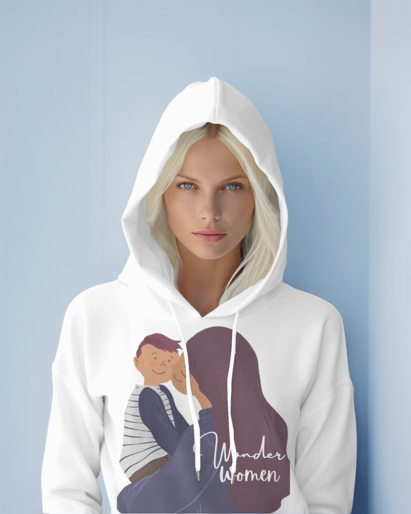 hoodies for women's wonder women printed hoodie