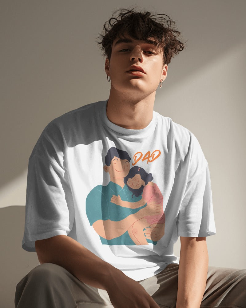 Oversized T Shirts dad Oversized T Shirt For Men