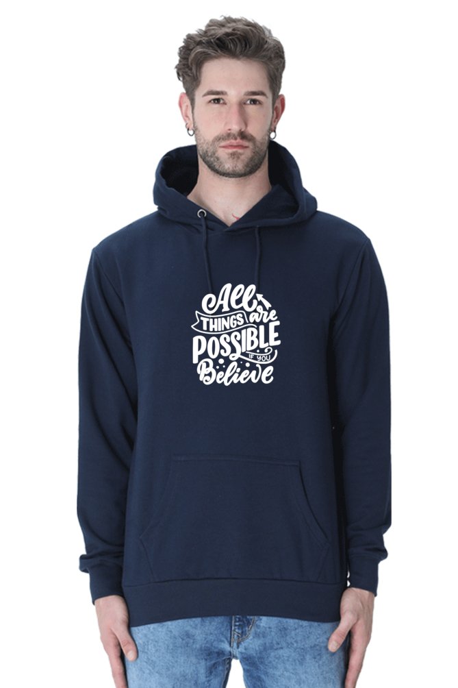 Hoodies Essential All Things Are Possible Hoodies Heavyweight