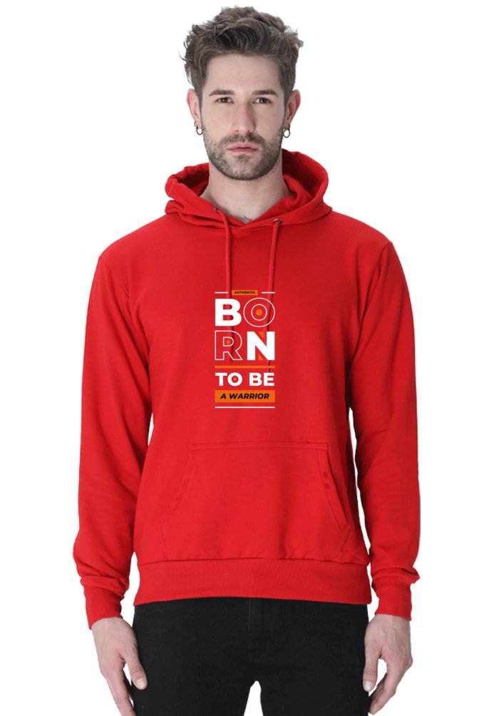 Hoodies Essential Born to Be A Warrior Hoodies Customised