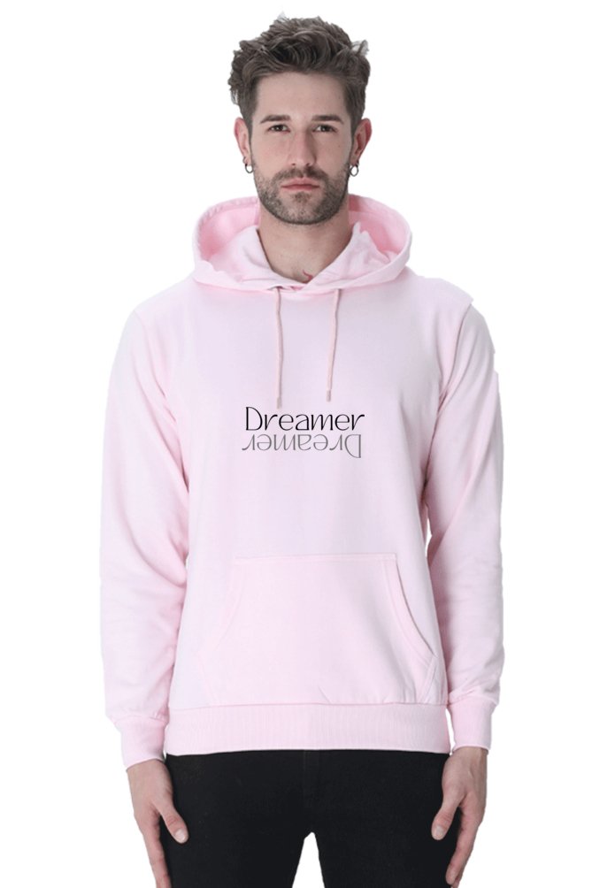 Hoodies Essential Dreamer White Printed Hoodies