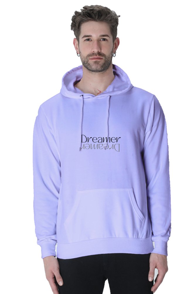 Hoodies Essential Dreamer White Printed Hoodies