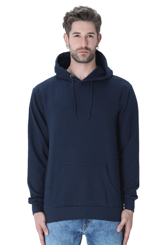 Hoodies Essential Navy Blue Hoodies Unisex