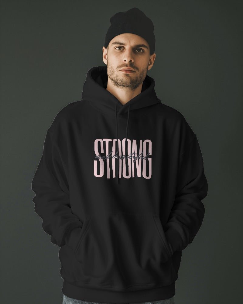 Hoodies Essential Strong & Beautiful Hoodies Customised