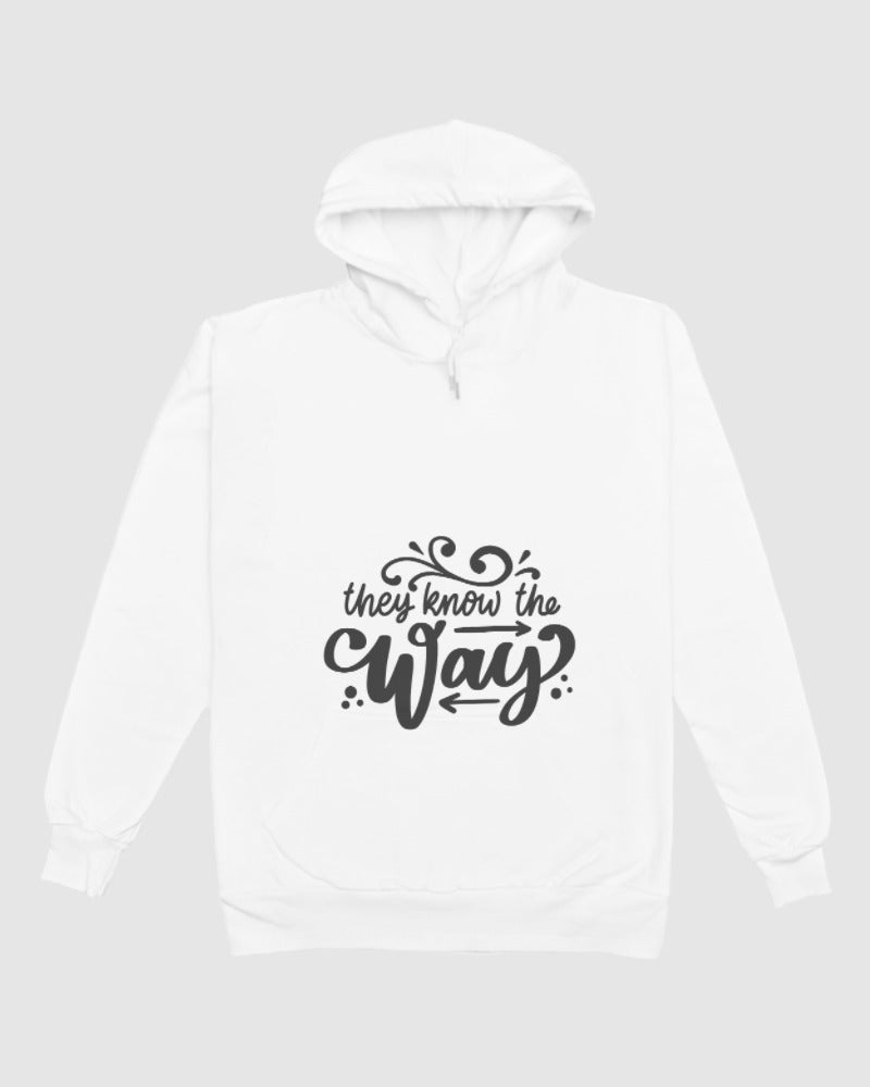 Hoodies Essential They Know The Way Printed Hoodies