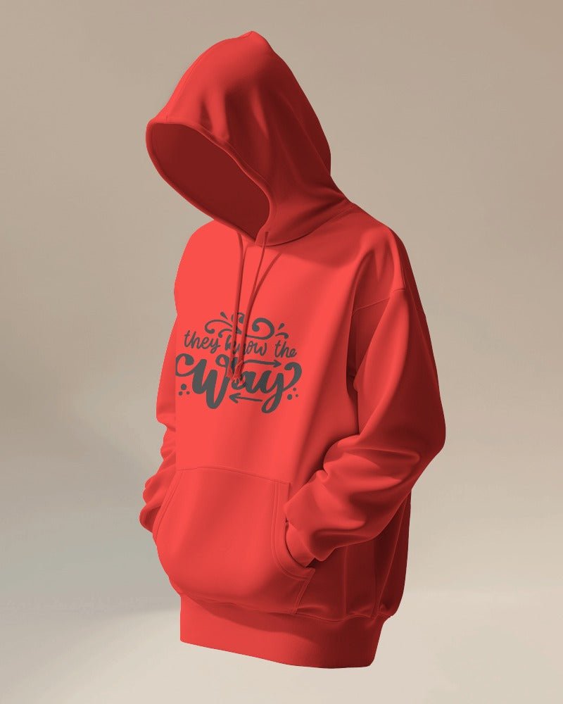 Hoodies Essential They Know The Way Printed Hoodies