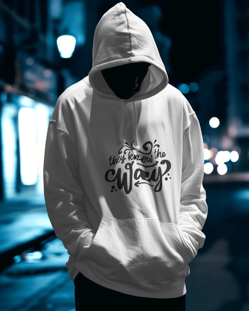 Hoodies Essential They Know The Way Printed Hoodies