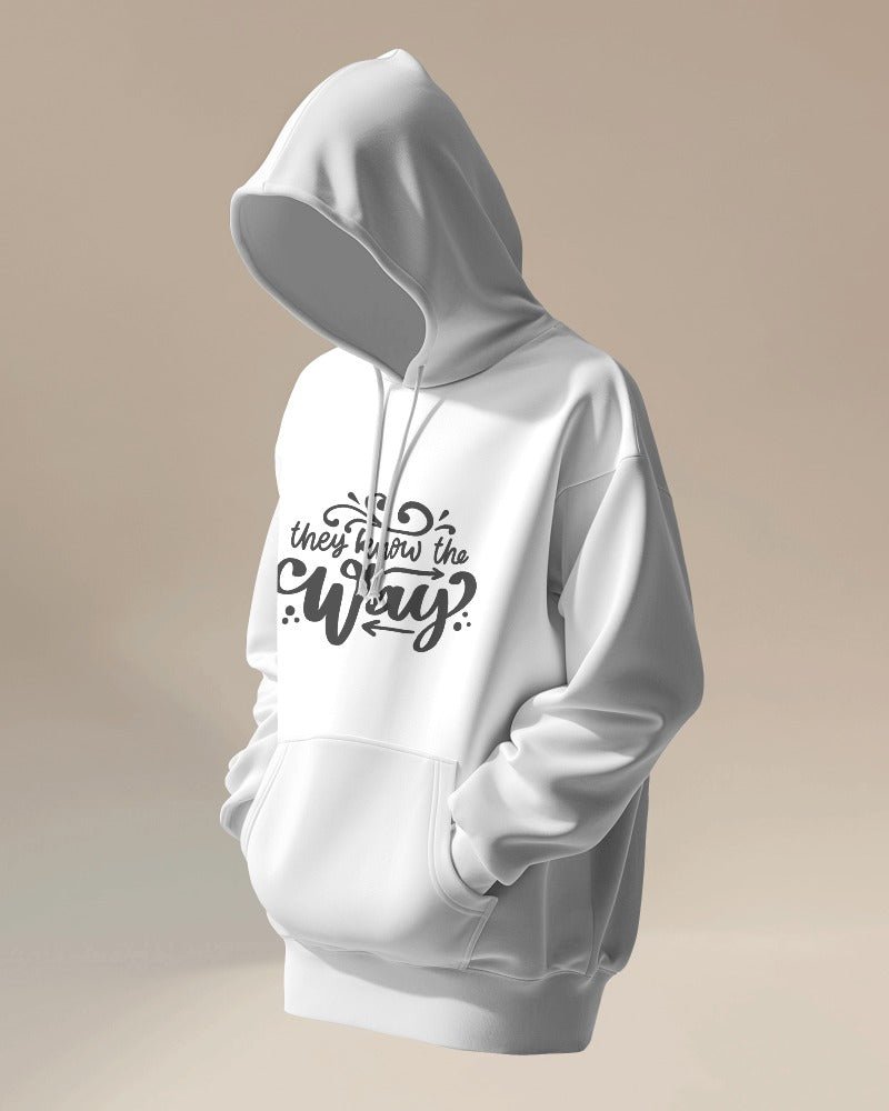 Hoodies Essential They Know The Way Printed Hoodies