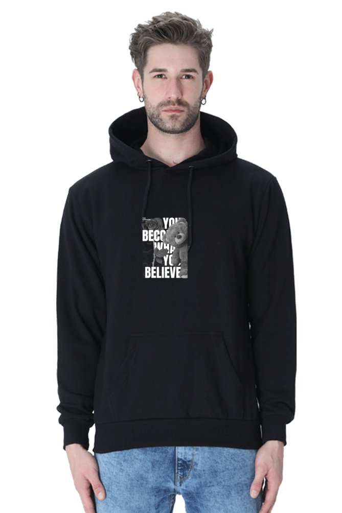 Hoodies Essential You Become What You Believe Hoodies Black