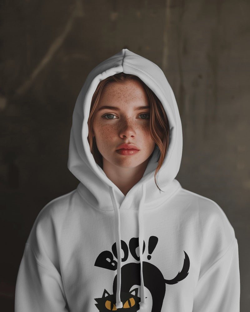 Hoodies For Women's Boo Printed Hoodie