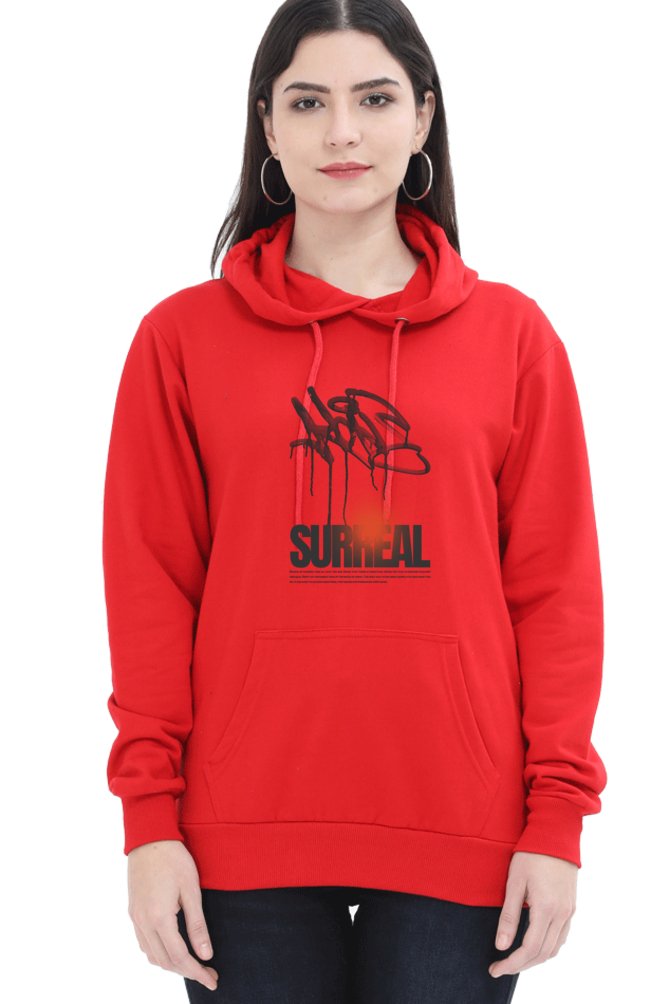 Hoodies For Women's Surreal Hoodies For Women White