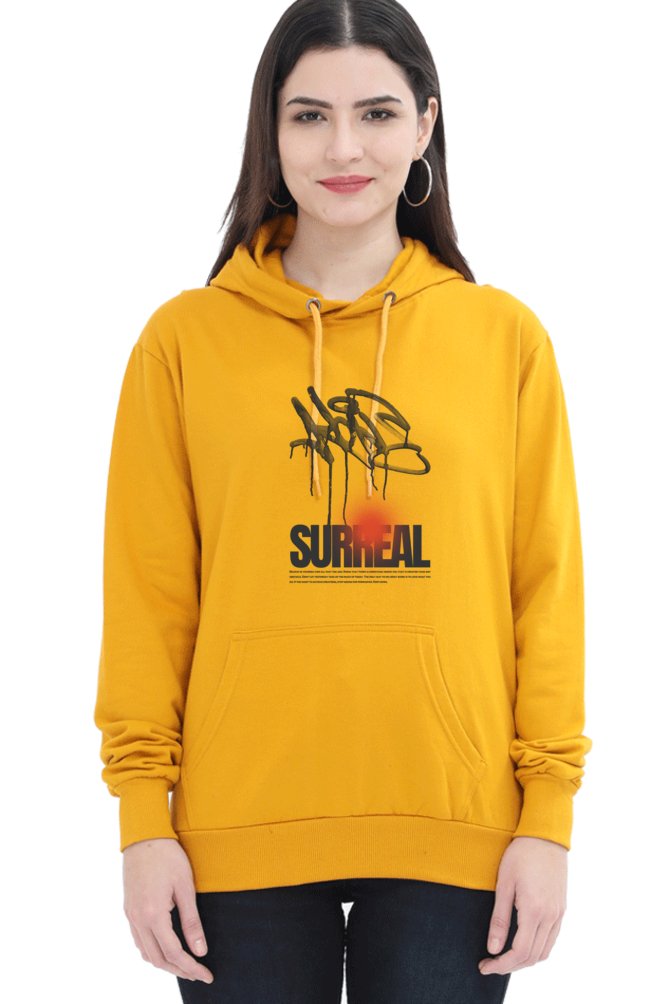 Hoodies For Women's Surreal Hoodies For Women White