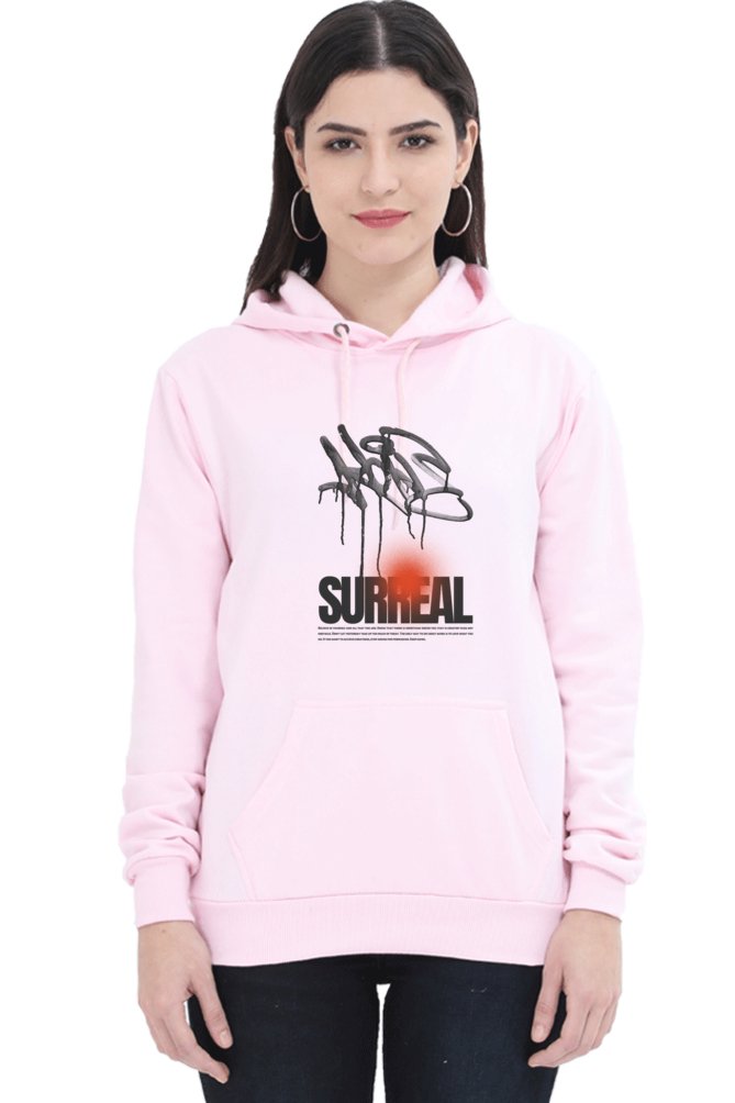 Hoodies For Women's Surreal Hoodies For Women White