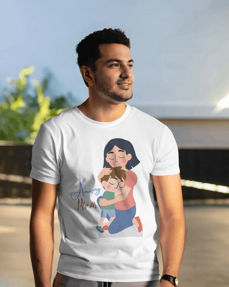 printed t shirts for women amazing mom printed t shirts white