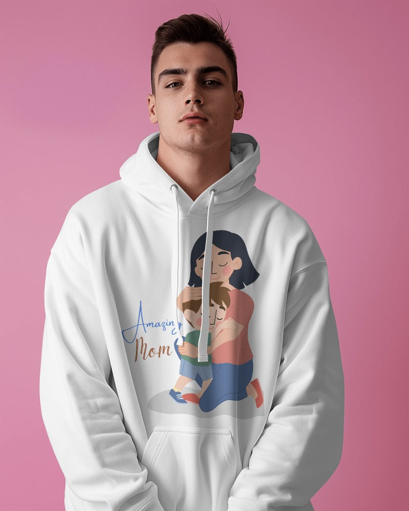 Hoodies Essential amazing mom Printed Hoodies