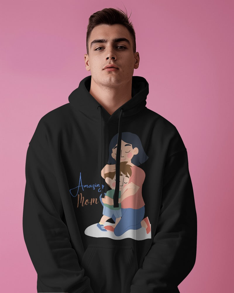 Hoodies Essential amazing mom Printed Hoodies