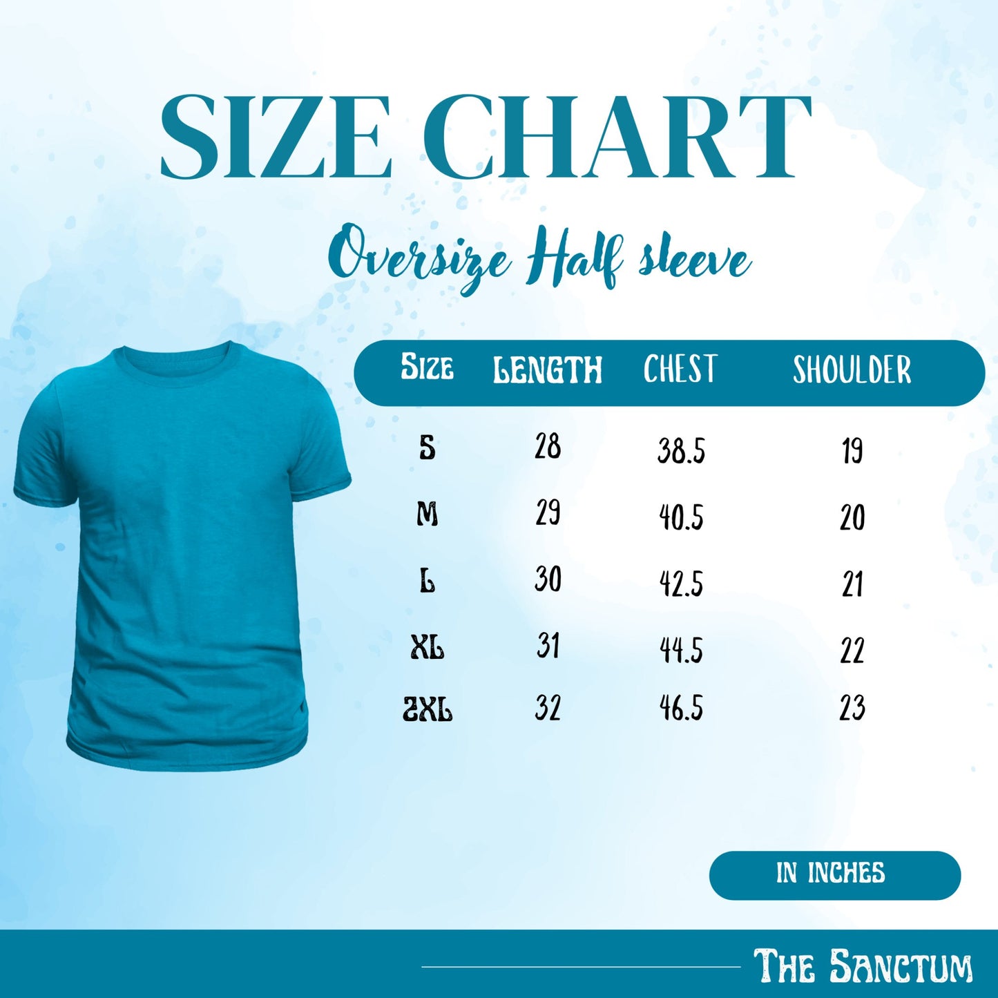 Oversized T Shirt Women Blue Sunset Womens Oversized T Shirts-OVERSIZED T-SHIRTS FOR WOMEN-The Sanctum