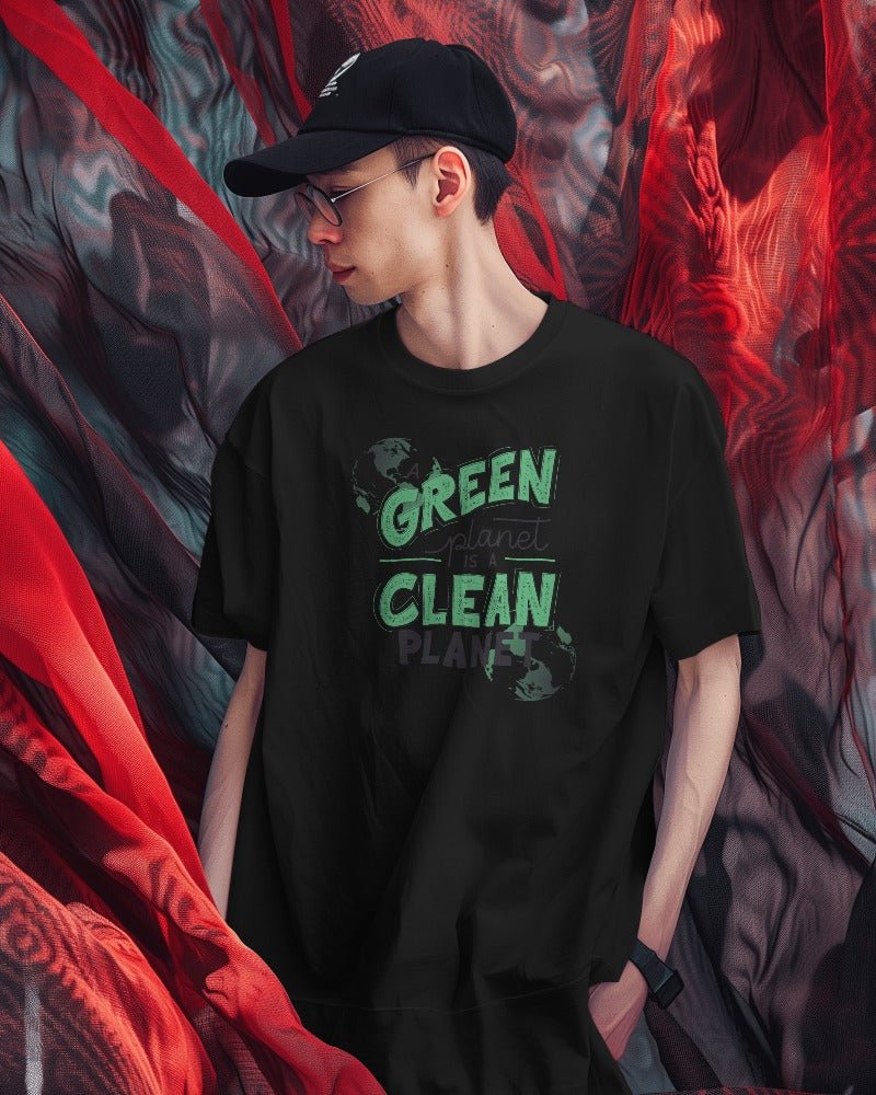 Oversized T Shirts Green Planet Oversized T Shirts Anime-OVERSIZED T SHIRTS-The Sanctum