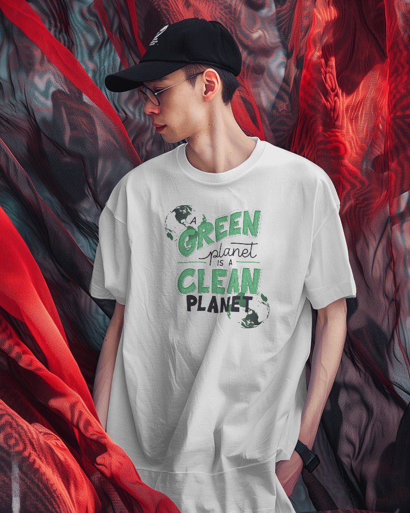 Oversized T Shirts Green Planet Oversized T Shirts Anime-OVERSIZED T SHIRTS-The Sanctum