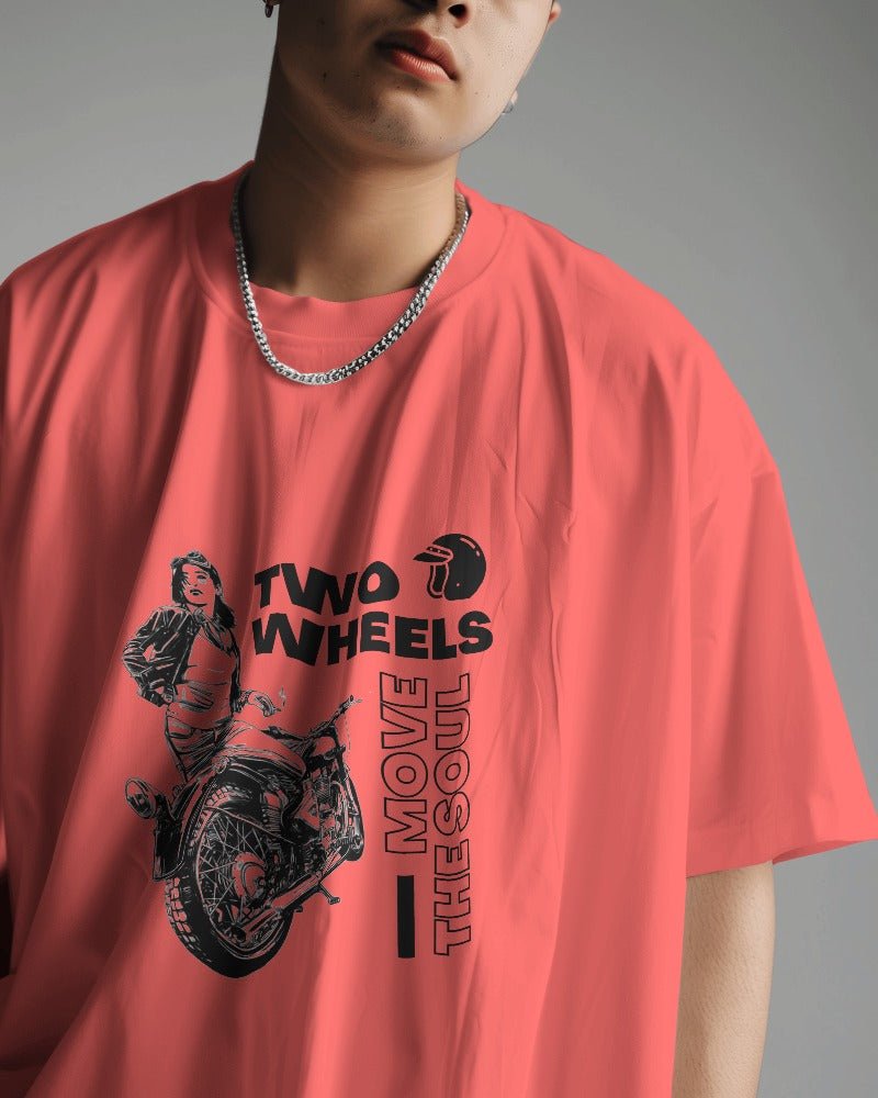 Oversized T Shirts Two Wheels Oversized T Shirts Anime-OVERSIZED T SHIRTS-The Sanctum