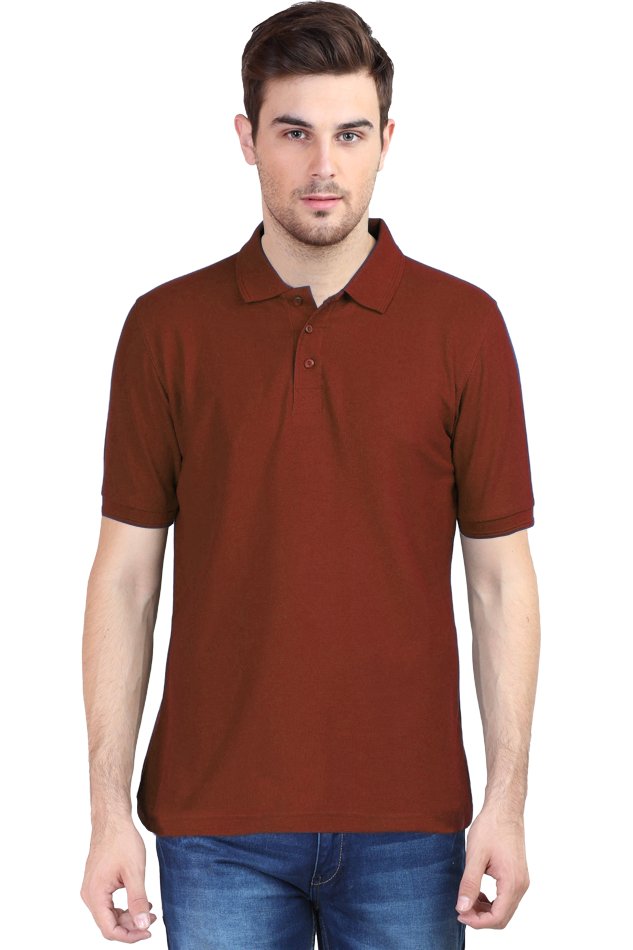 Polo T Shirts Brick Red Polo T Shirts