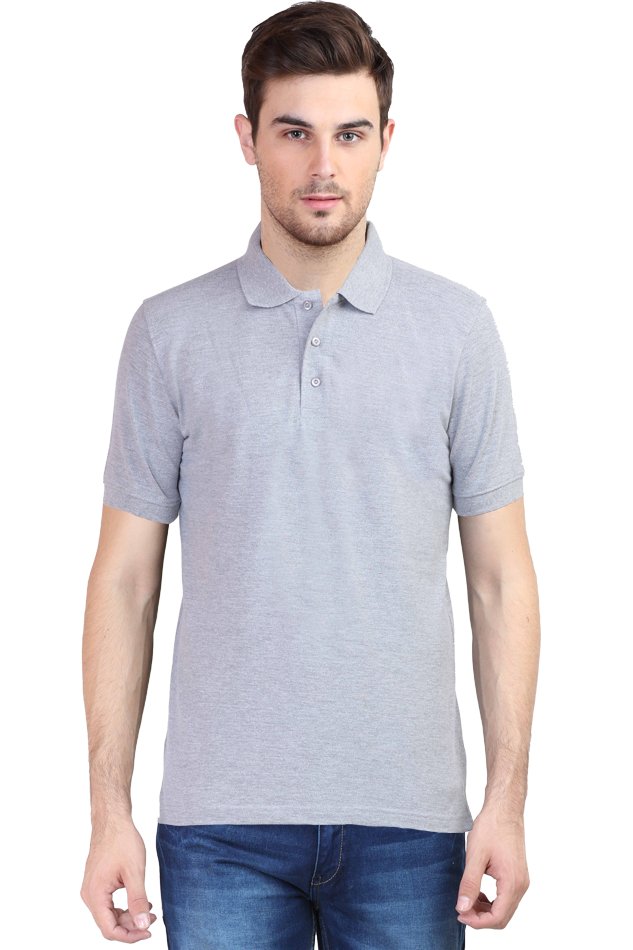 Polo T Shirts Grey Polo T Shirts Cotton