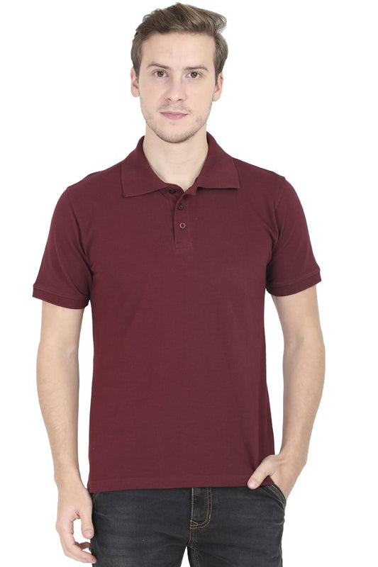 Polo T Shirts Maroon Polo T Shirts Cotton