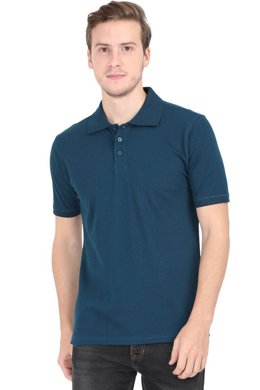 Polo T Shirts Petrol Blue Polo T Shirts Men