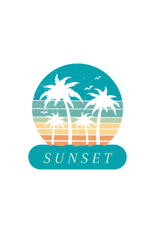 Printed Full Sleeve T Shirts Blue Sunset Full Sleeve Plain T Shirts-FULL SLEEVE T SHIRTS-The Sanctum