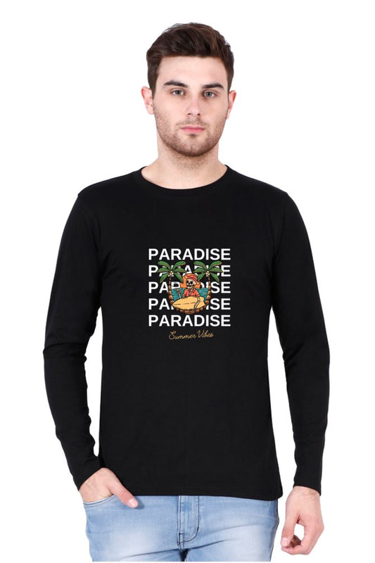 Printed Full Sleeve T Shirts Paradise Full Sleeve Printed Shirt