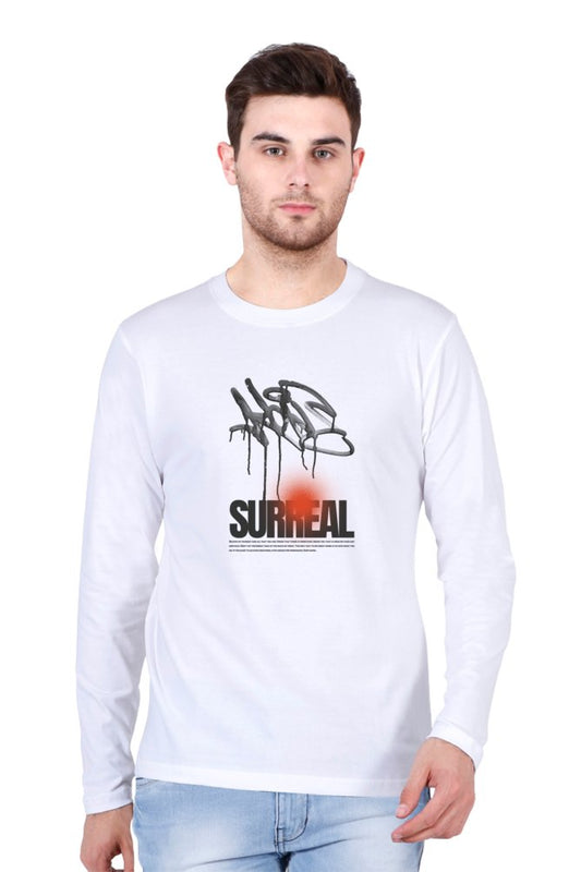 Printed Full Sleeve T Shirts Surreal Printed Full Sleeve TShirts-FULL SLEEVE T SHIRTS-The Sanctum