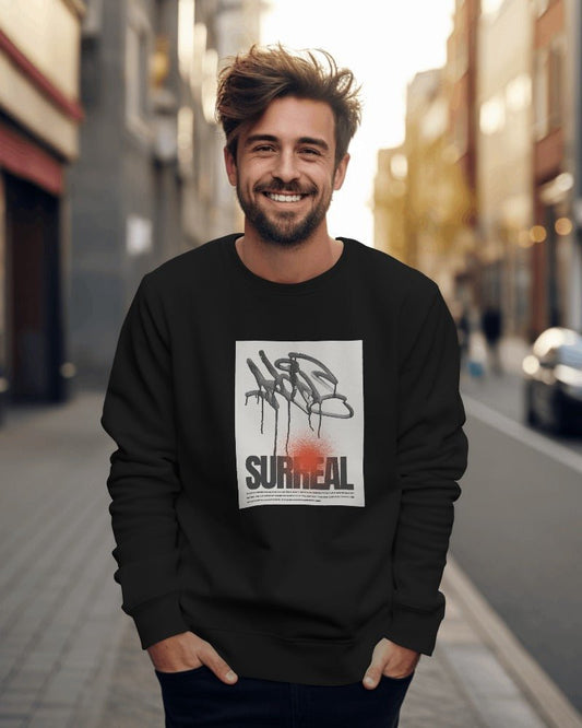 Printed Sweatshirts For Men Surreal Sweatshirt For Men-The Sanctum-The Sanctum