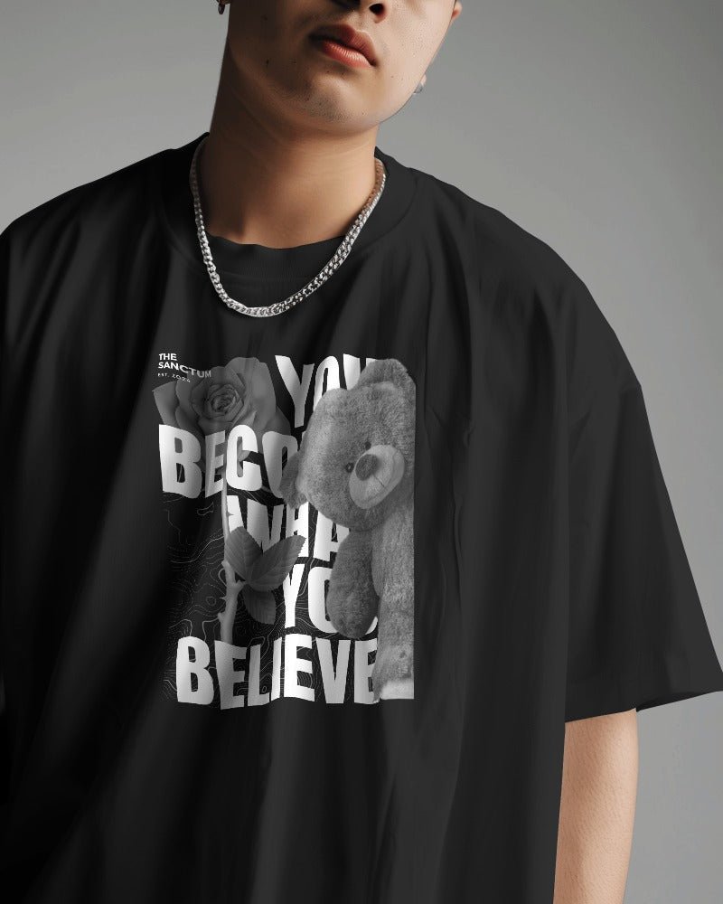 Printed T Shirts for Men Because You Believe Print To t Shirt