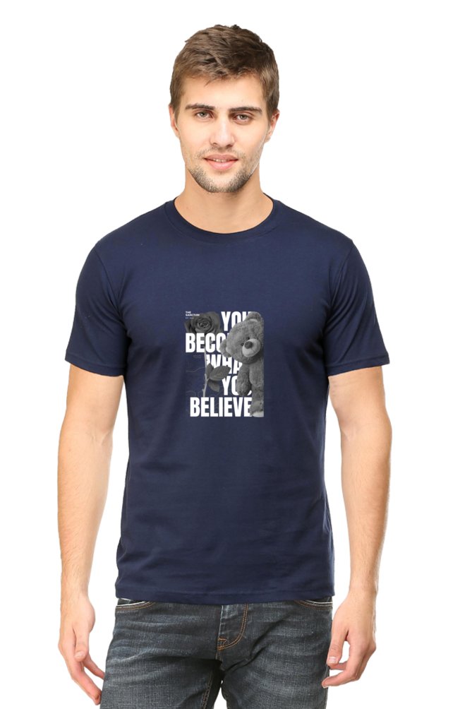 Printed T Shirts for Men Because You Believe Print To t Shirt