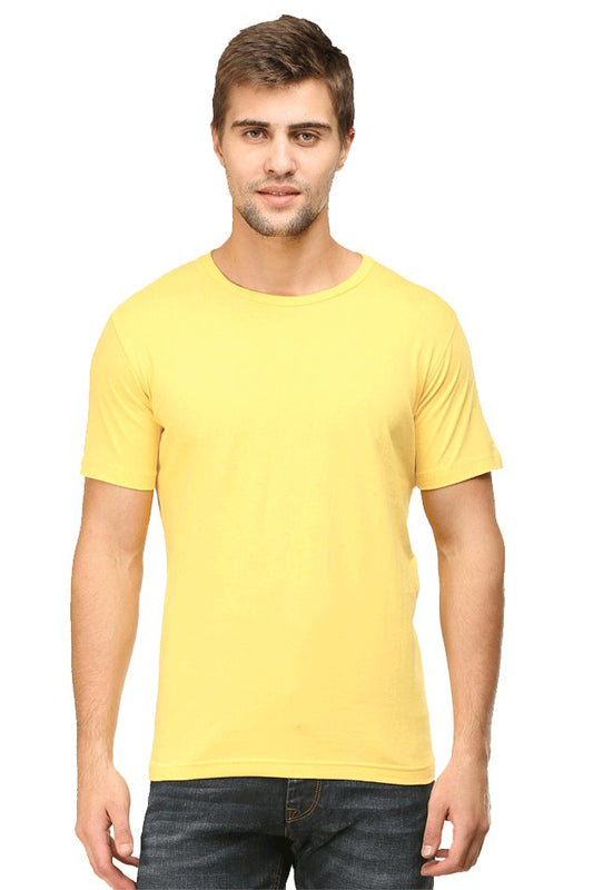 Printed T Shirts for Men Plain yellow Red Sky Blue t Shirts For Men