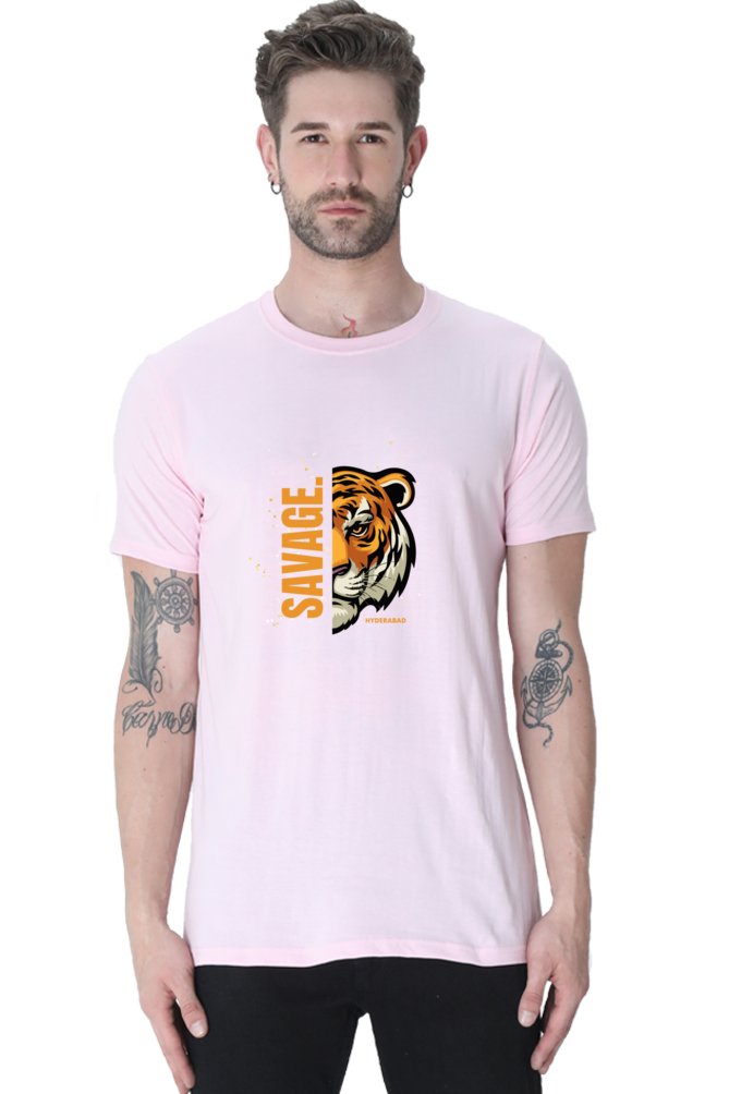 Printed t Shirts For Men Savage Printed t Shirts Men-T SHIRTS-The Sanctum