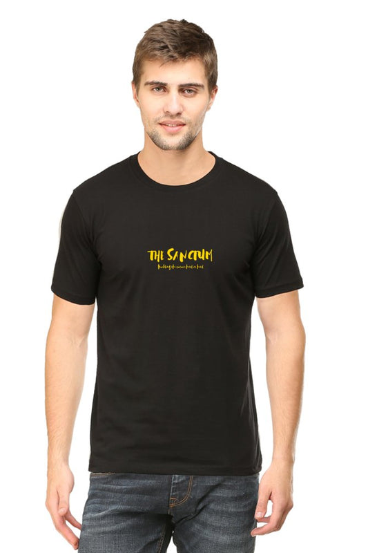 Printed T Shirts for Men The Sanctum Printed t-Shirts Black