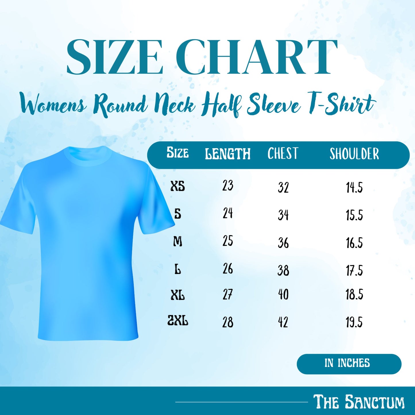 Printed t shirts For Women Blue Sunset Printed t shirts White-The Sanctum-The Sanctum