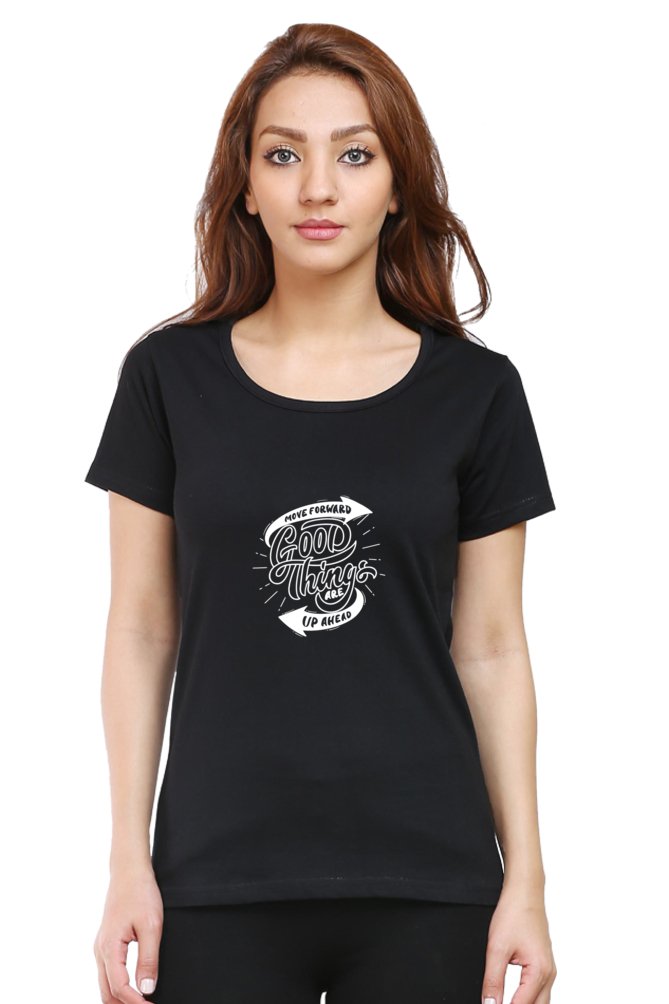 Printed t shirts For Women Good Things Printed t Shirts With Quotes-The Sanctum-The Sanctum